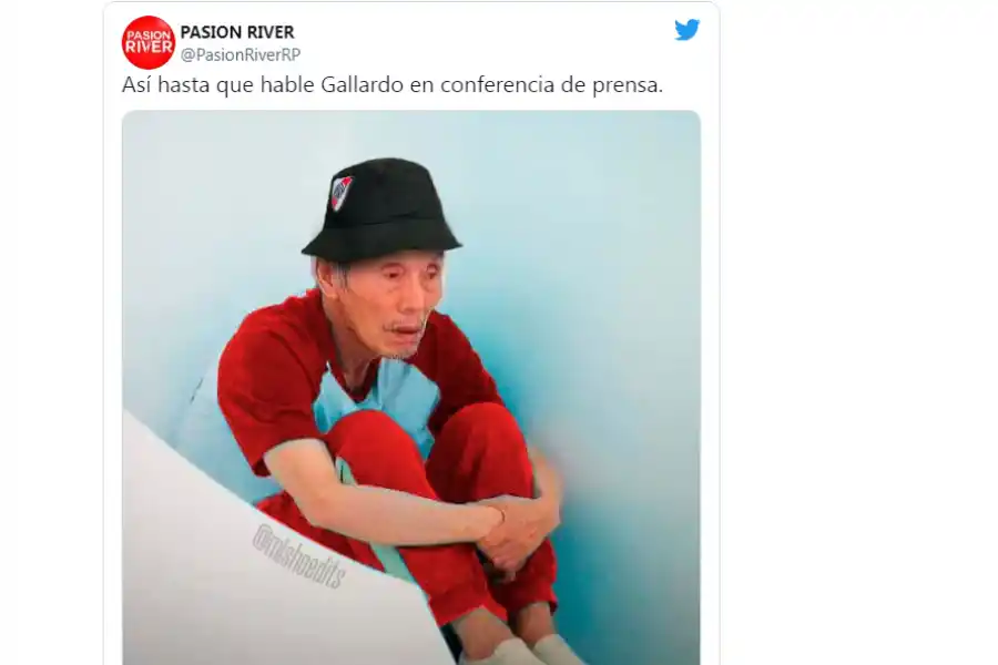 Memes y repercusiones de la continuidad de Gallardo en River