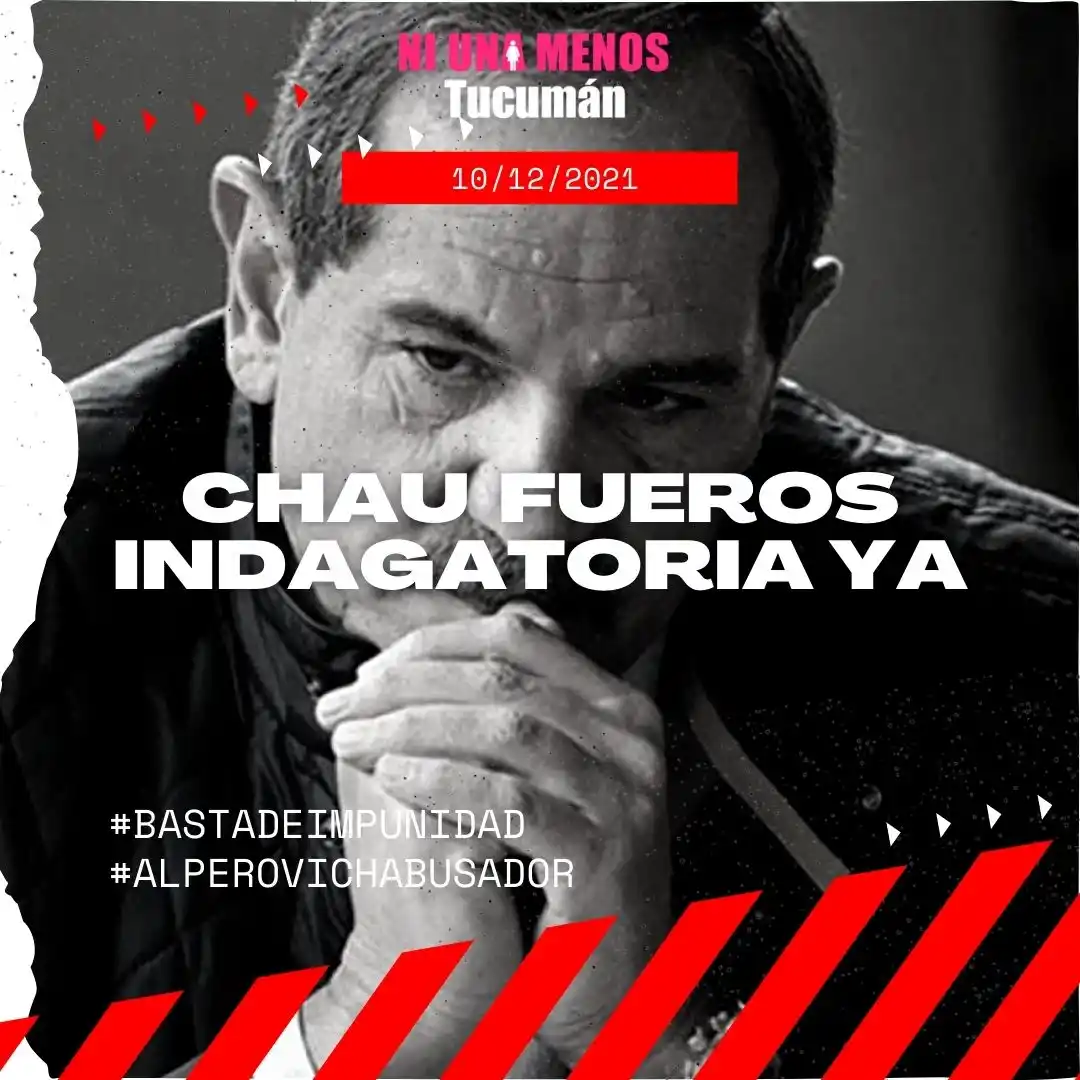 Alperovich se queda sin fueros y exigen que sea indagado por la denuncia de abuso sexual