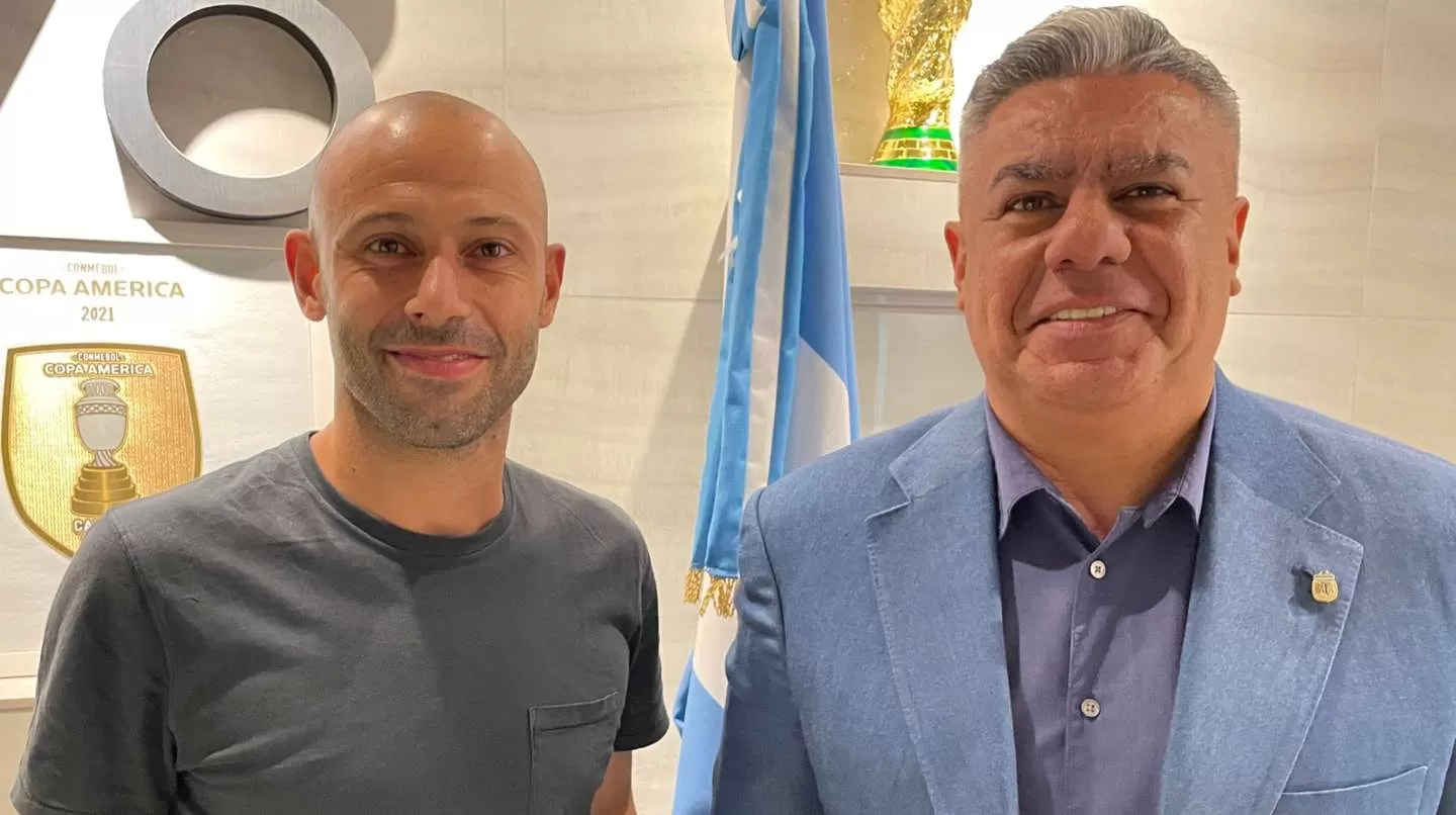 Javier Mascherano, DT de la Selección Sub 20. Foto: @Argentina