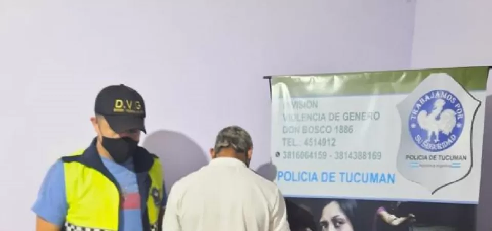 Acusado de intentar asfixiar a su pareja se entregó a la Policía. Foto Prensa Gobierno