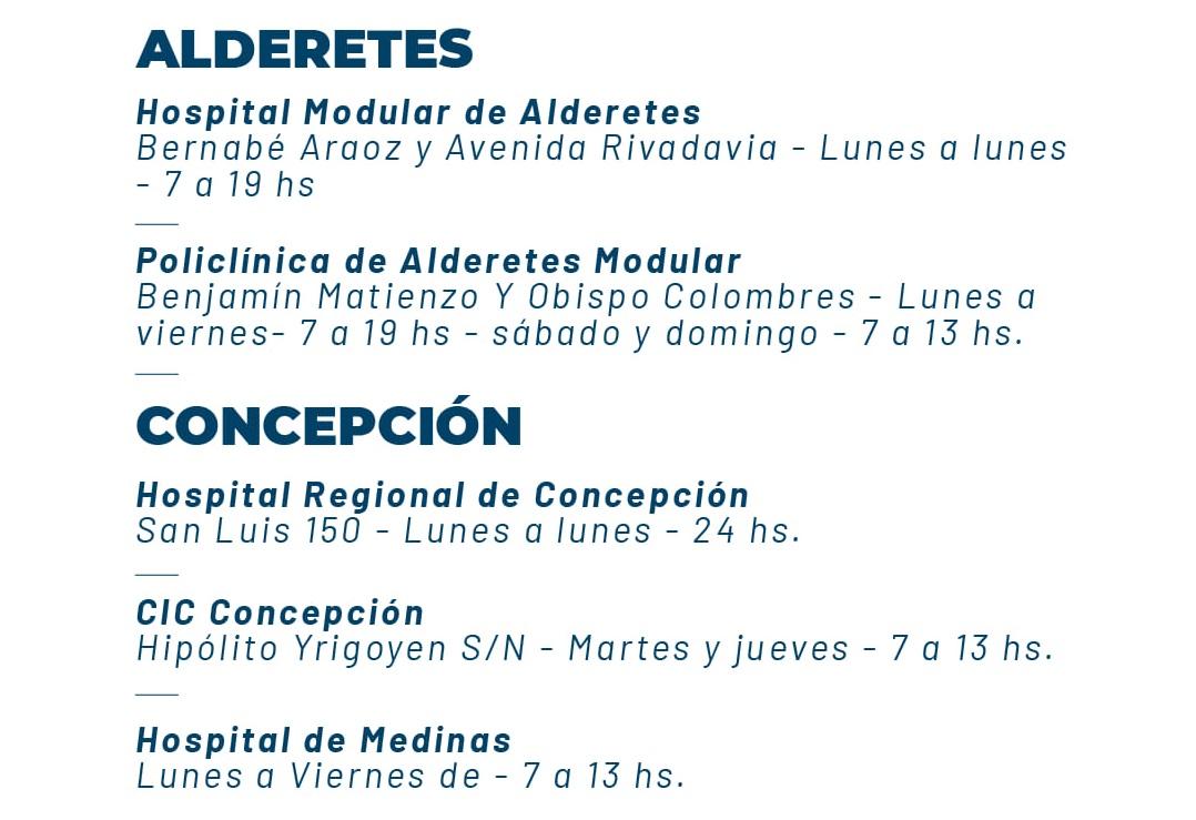 Covid-19: Dónde pueden hacerse testeos gratuitos los vecinos del interior de Tucumán