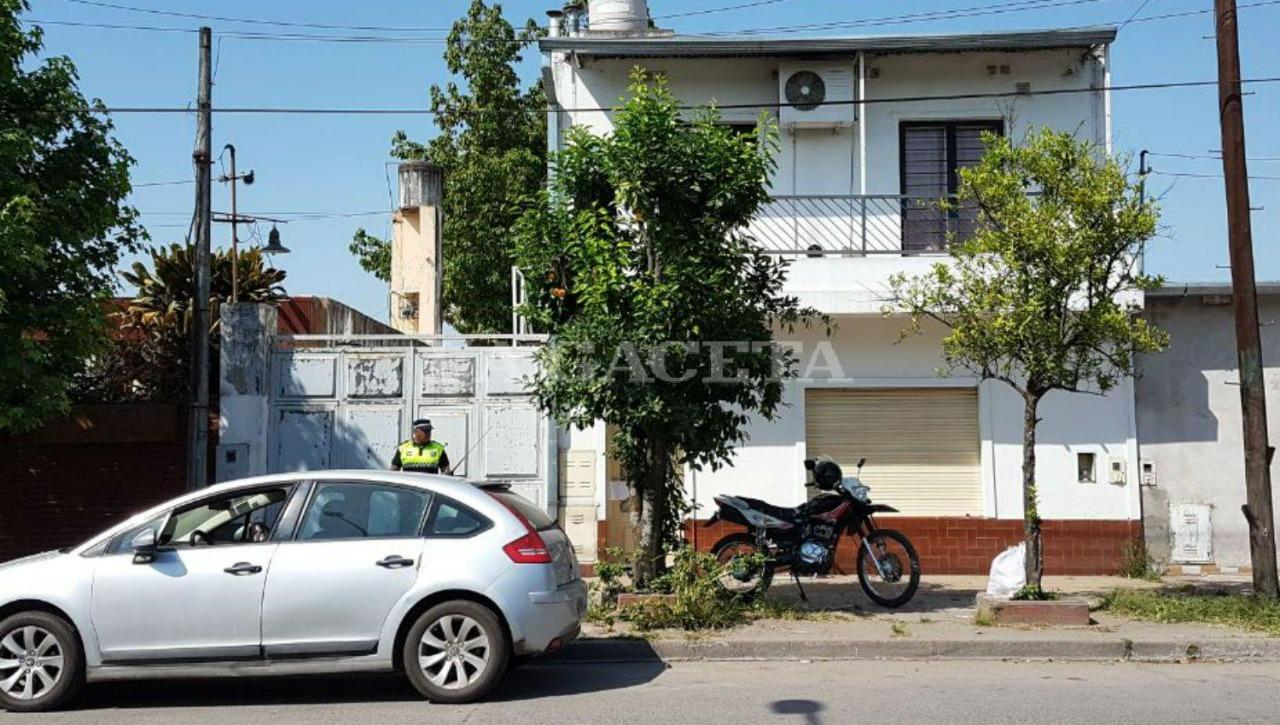 EL LUGAR. El doble filicidio se registró en octubre de 2017 en esta vivienda de la capital tucumana. 