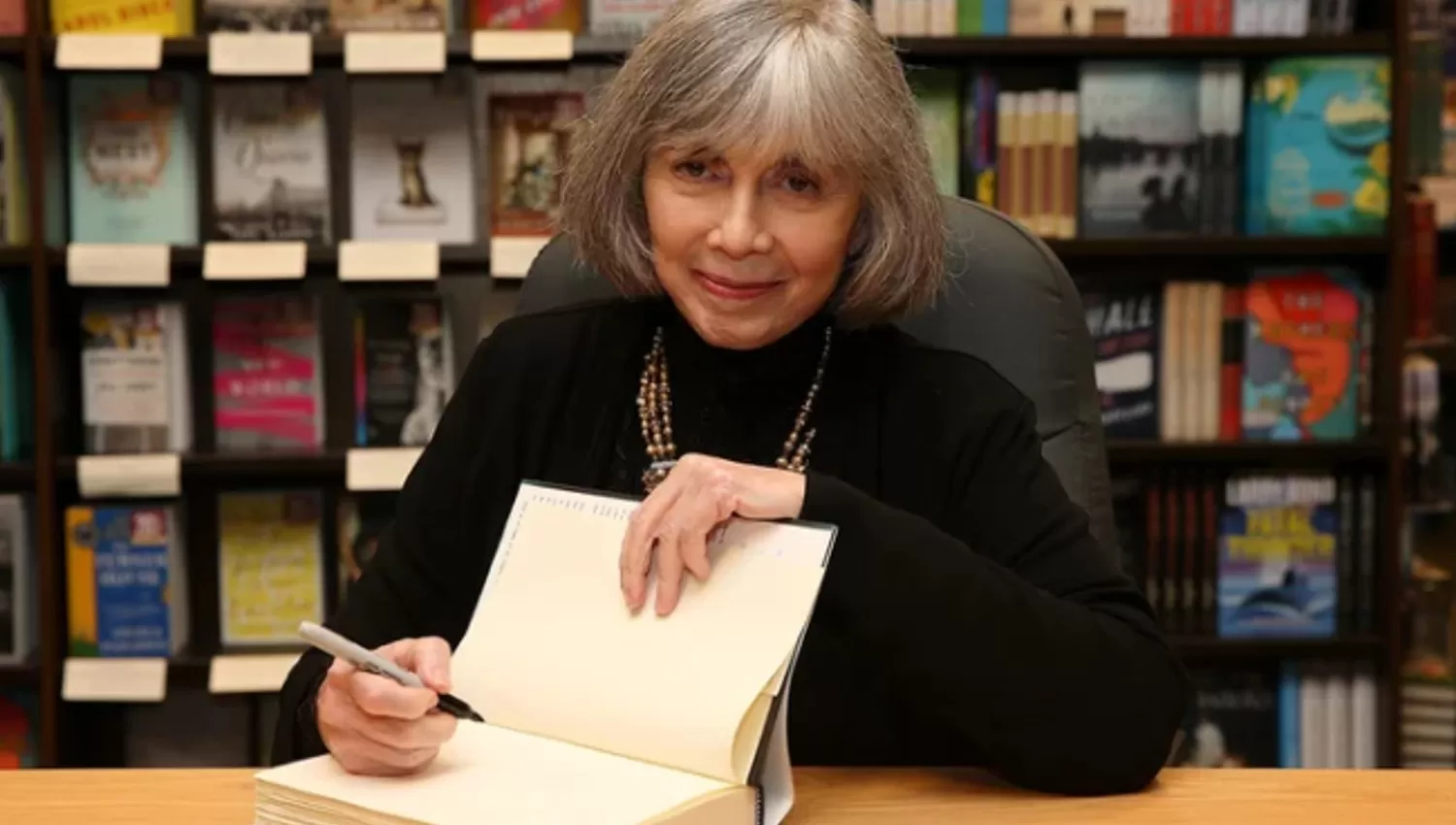 Anne Rice, escritora estadounidense.
