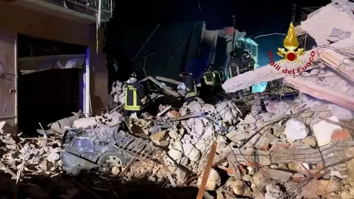Tragedia en Sicilia: tres muertos y seis desaparecidos por el derrumbe de un edificio