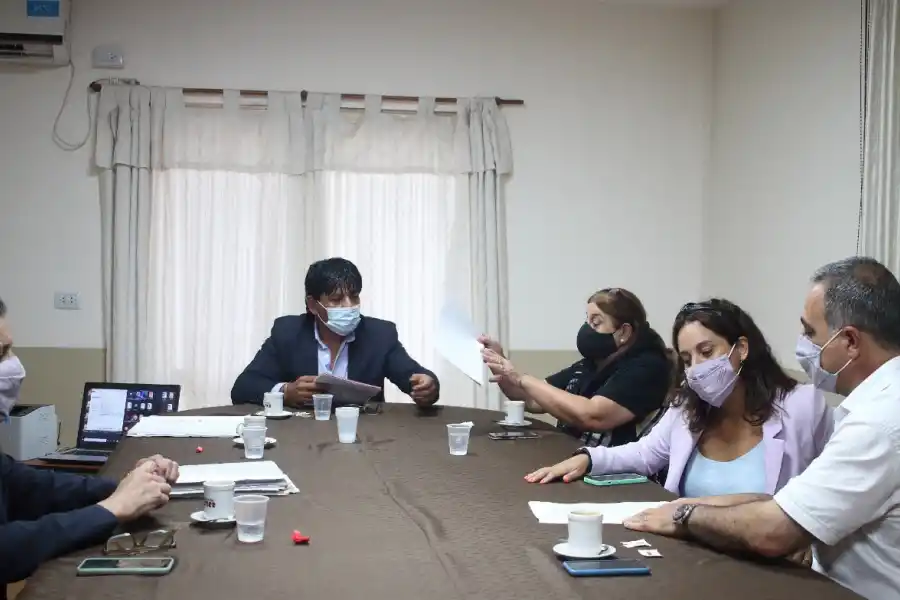 EN COMISIÓN. José Luis Coronel preside el grupo de trabajo de Transporte. Foto: Prensa HCD de San Miguel de Tucumán