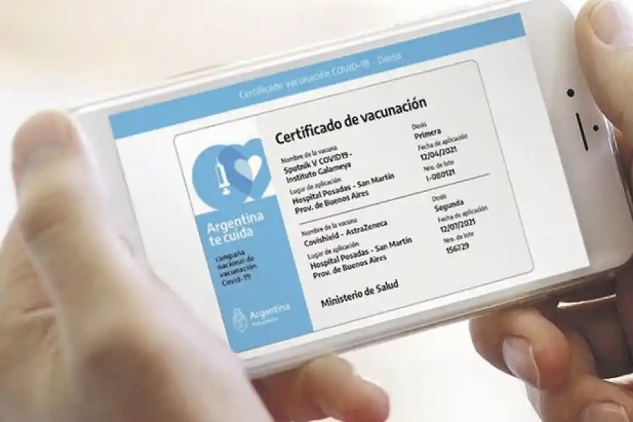 Viajar con pase sanitario: varias provincias comenzarán los controles el fin de semana