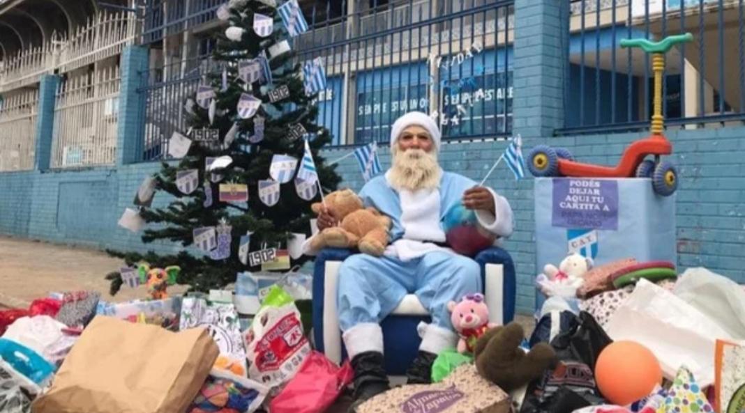 Movida solidaria: Papá Noel recibirá a los niños en el estadio de Atlético Tucumán