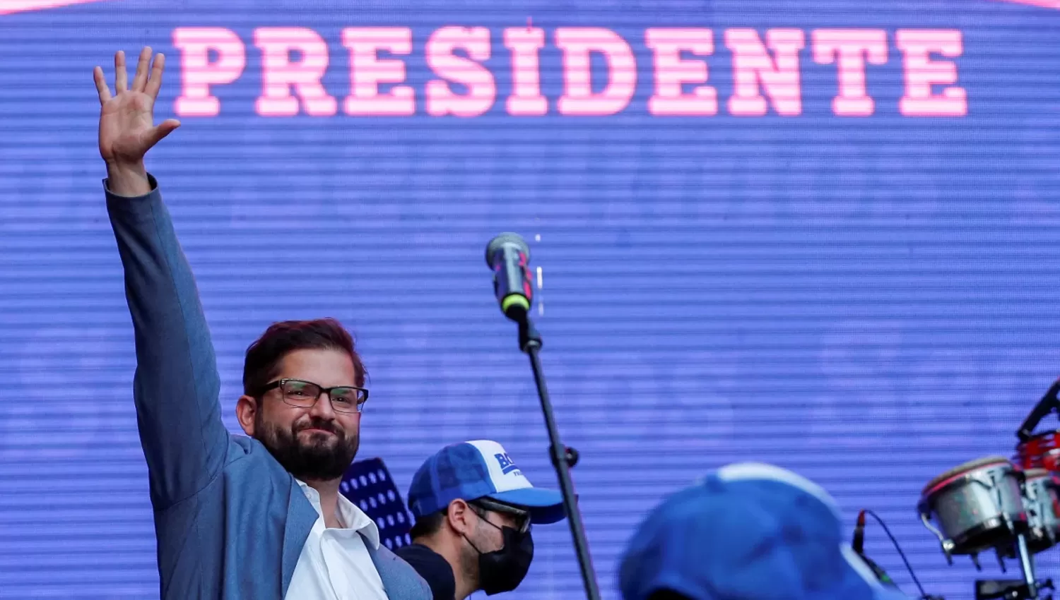 CHILE. Gabriel Boric se impuso en el balotaje y es el nuevo presidente electo de Chile. FOTO DE REUTERS.