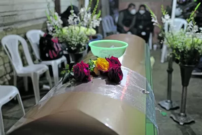 Los funerales en Guatemala: repatriados del sur de México