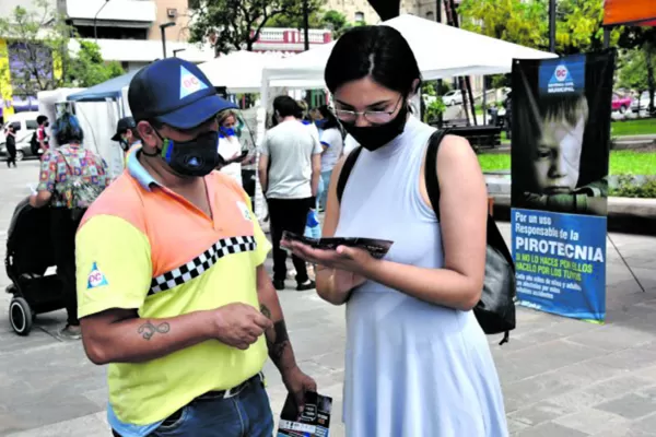 Pirotecnia: campaña “Más luces menos ruido”