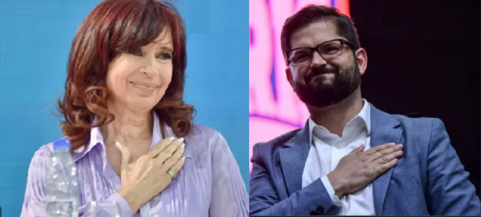 Cristina Kirchner felicitó al vencedor de la contienda electoral en Chile con un particular mensaje