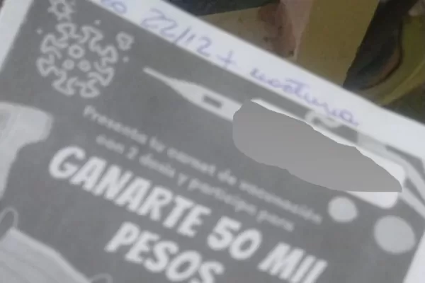 Tucumán: Una comuna rural sortea $50.000 entre quienes tengan las dos dosis contra la covid-19