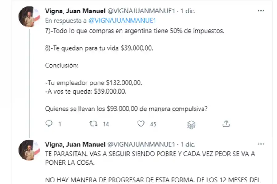 “No hay manera de progresar”: el duro análisis que compartió un economista 