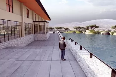 Infraestructura deportiva en Tafí del Valle: imágenes en gran altura