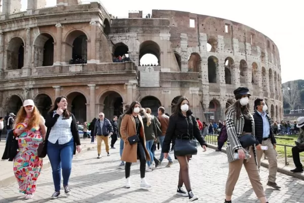 Coronavirus en Italia: se registró la cifra más alta de contagios en más de un año