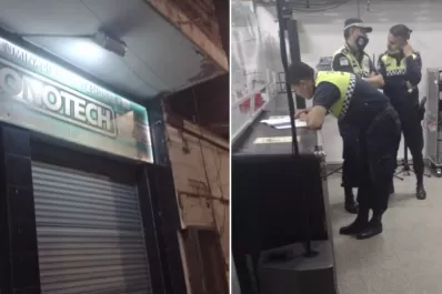 A un guardia de seguridad se le escapó un disparo e hirió a un hombre en la pierna