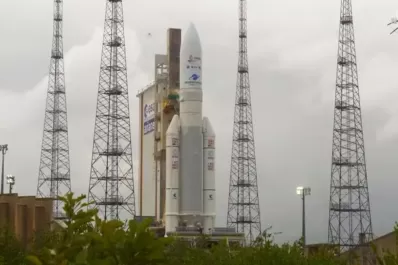 Ya recorre el espacio James Webb, el mayor telescopio espacial de la historia