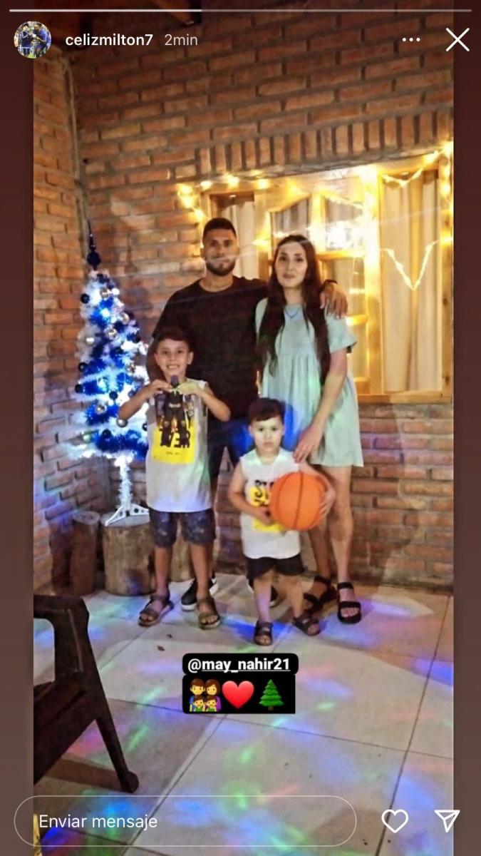 REFUERZO. La nueva incorporación Céliz festejo en su hogar de la Ferrere.