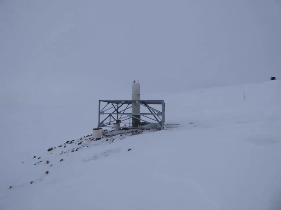CLIMA ESTABLE Y POCO VIENTO. El telescopio estará localizado a 1.300 kilómetros del Polo Sur. telam