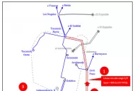 Un sistema eléctrico sobrecargado por la ruptura de un cable subterráneo
