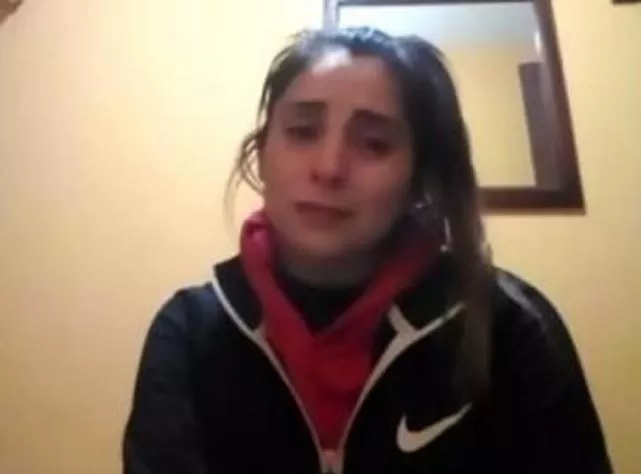 DESESPERANZADA. Patricia Gómez lloró al conocer que sería enviada al penal de Mujeres, en Banda del Río Salí. 