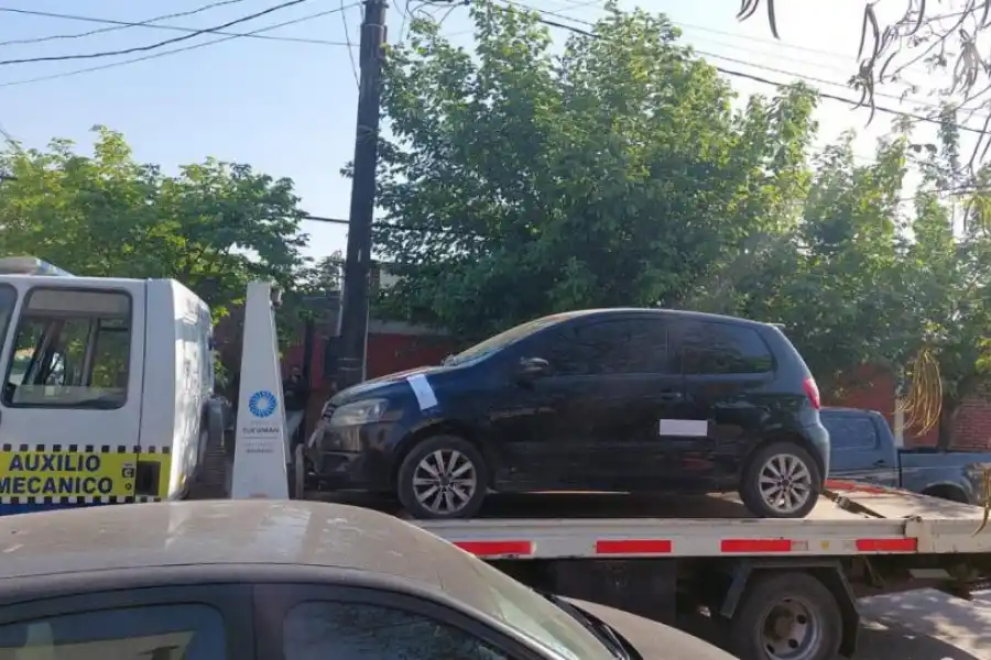 RETENIDO. La Justicia le secuestró el auto a Patricia Gómez.