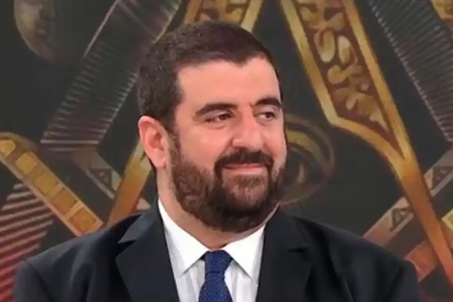 GRAN MAESTRE. Pablo Lázaro es la máxima autoridad de la masonería en la Argentina.