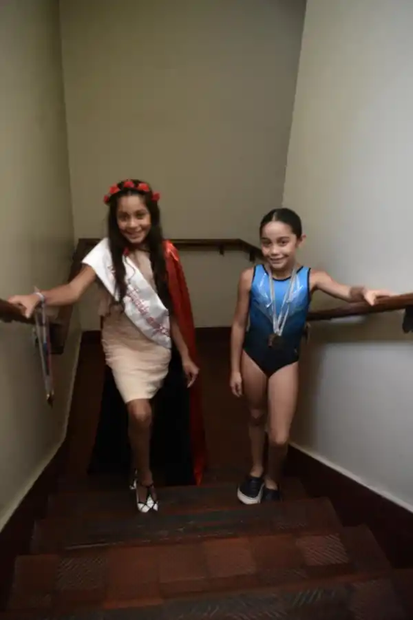 HERMANAS Y MODELAJE. Ana Sofía Galván y Nazarena Galván han protagonizado diversas sesiones de fotos para las revistas Caras, Gente y Paparazzi.