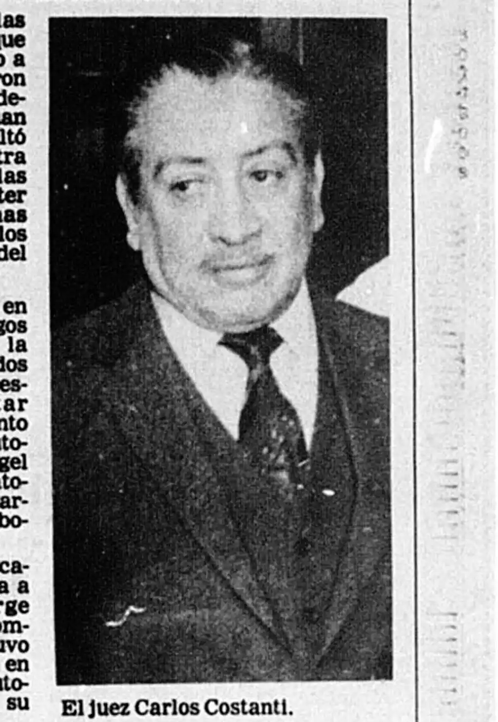 MAGISTRADO III. Juan Carlos Costanti fue el juez que procesó a los hermanos Ale.  