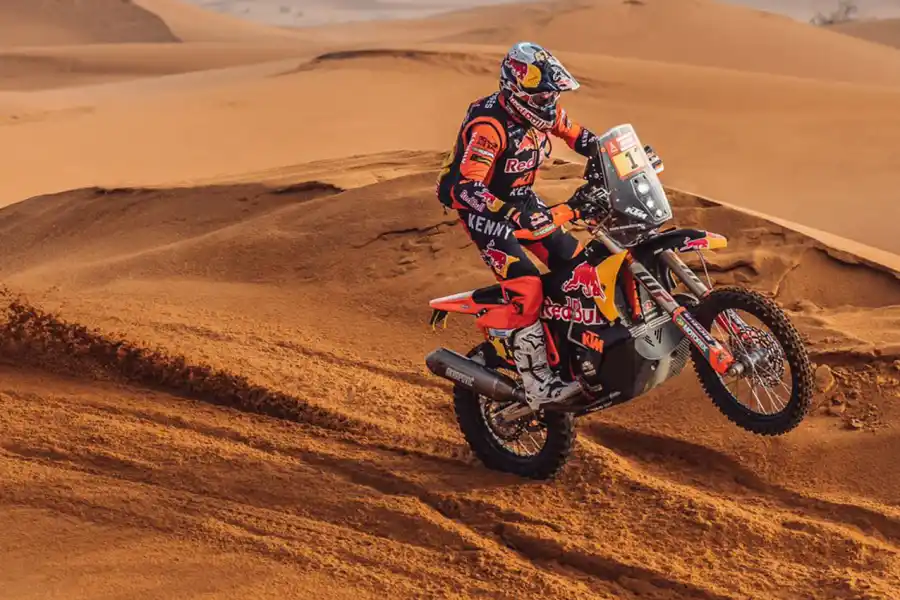 MUCHO MEJOR. Kevin Benavides recuperó terreno.