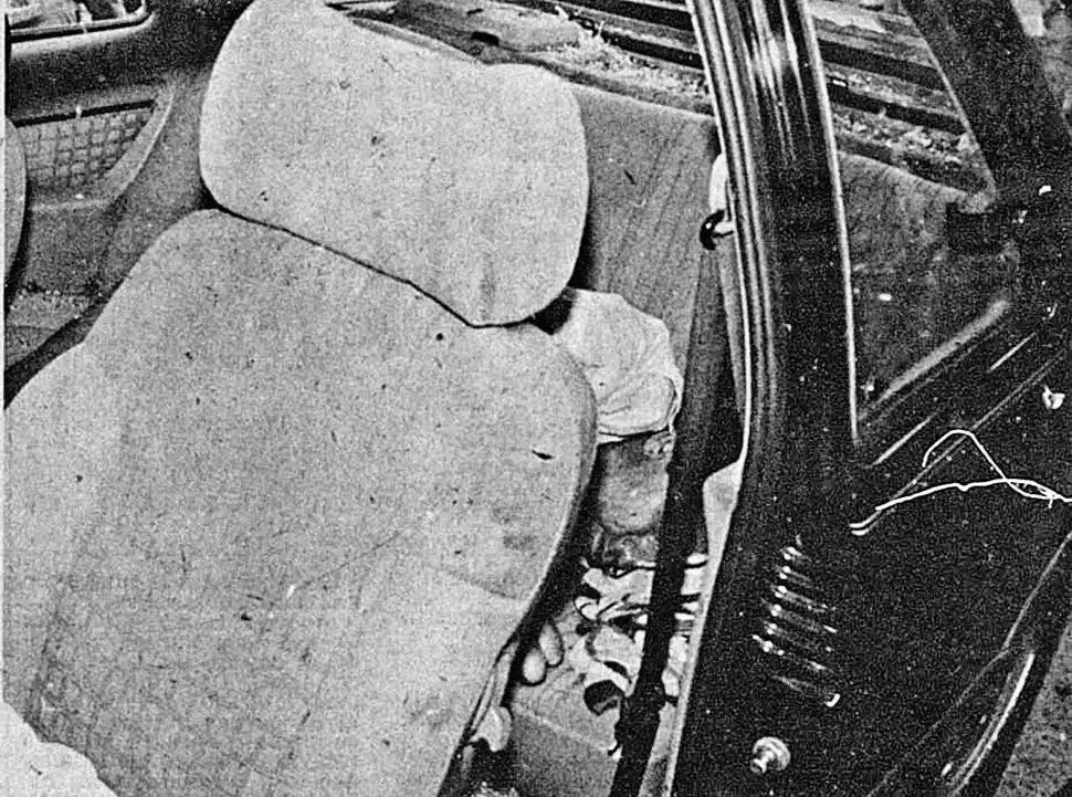 SIN VIDA. Una de las víctimas del doble homicidio.