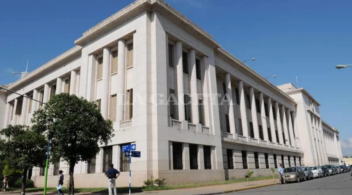 TRIBUNALES. Sede de la Corte Suprema de Justicia de Tucumán. Foto de archivo LA GACETA