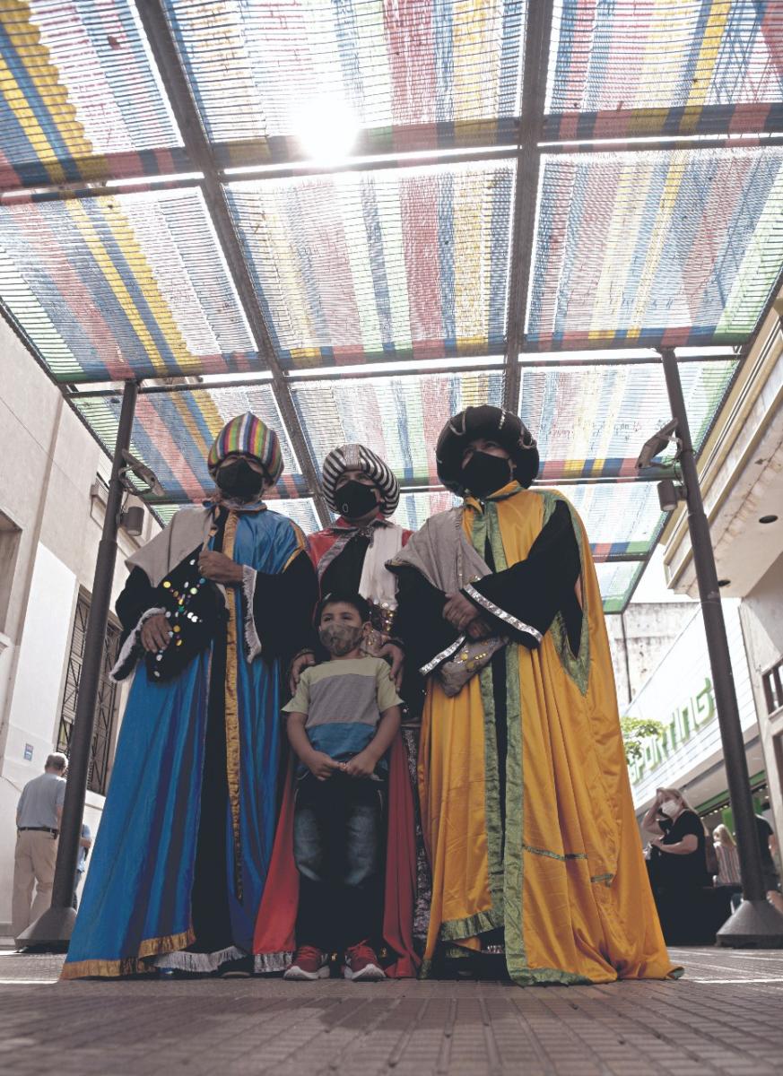 Melchor, Gaspar y Baltasar repartieron su magia
