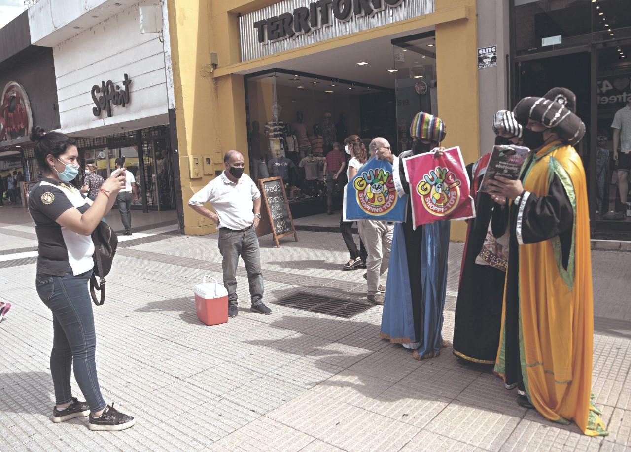Melchor, Gaspar y Baltasar repartieron su magia