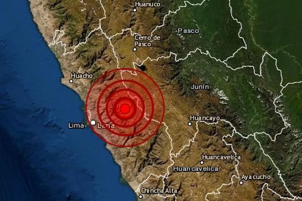 Perú: un sismo de 5.6 grados hizo temblar a Lima y otras zonas del país