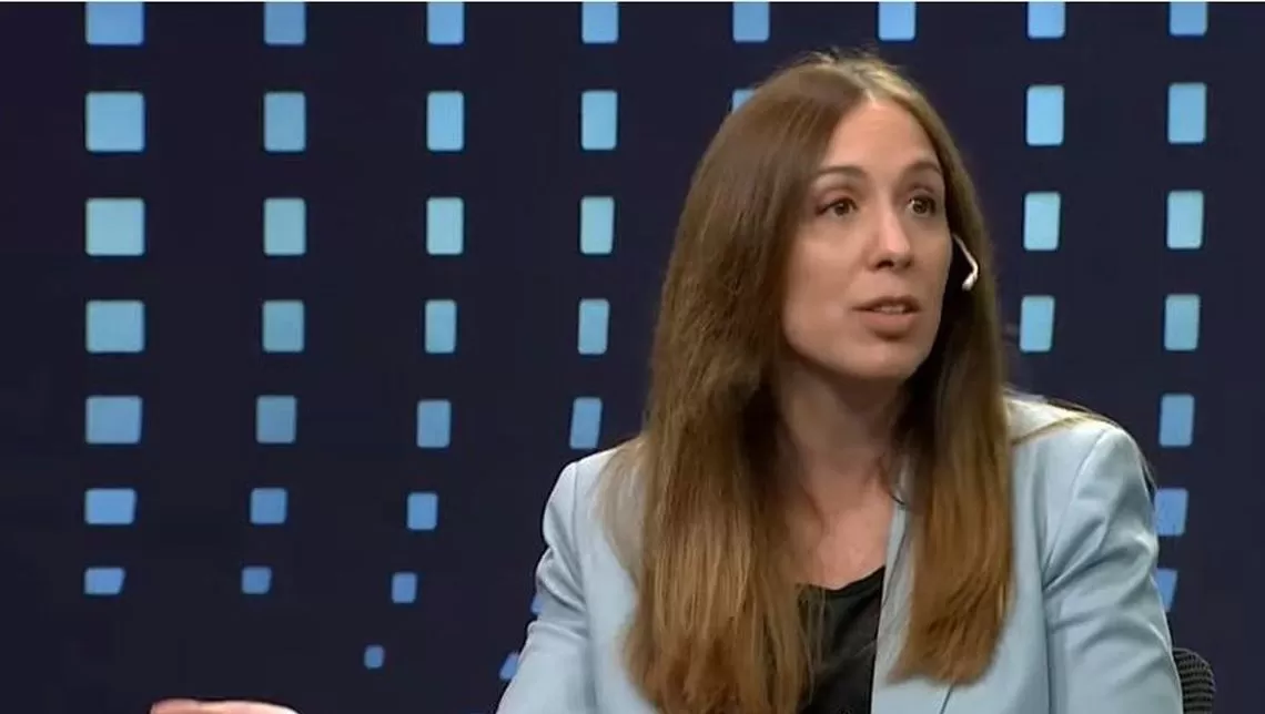 CRÍTICA. María Eugenia Vidal consideró que el Gobierno tiene una agenda distinta a la de las necesidades reales de la gente.