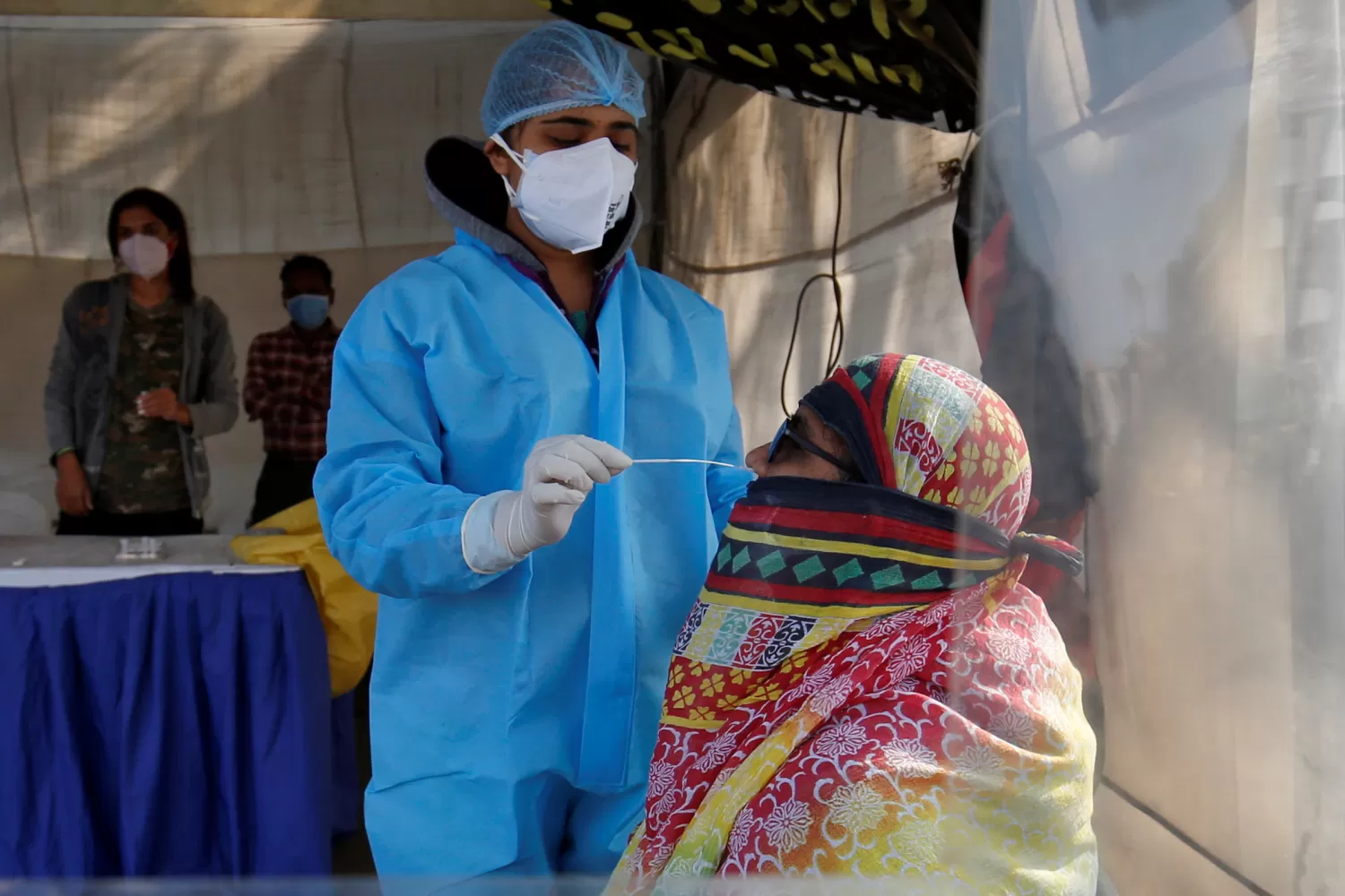 PANDEMIA. India reportó casi 120.000 contagios de covid-19 en la última jornada. FOTO DE REUTERS.
