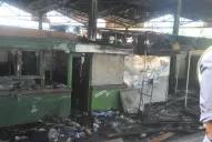 El dolor de los puesteros de la ex terminal: Se quemó todo