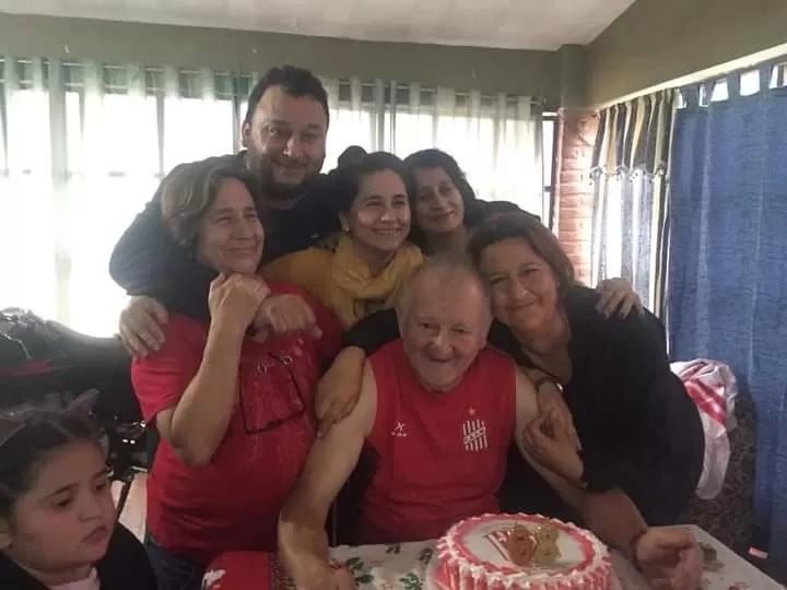 LA FAMILIA. Marta Estela, Luis, Marina, Marta y Miriam. 