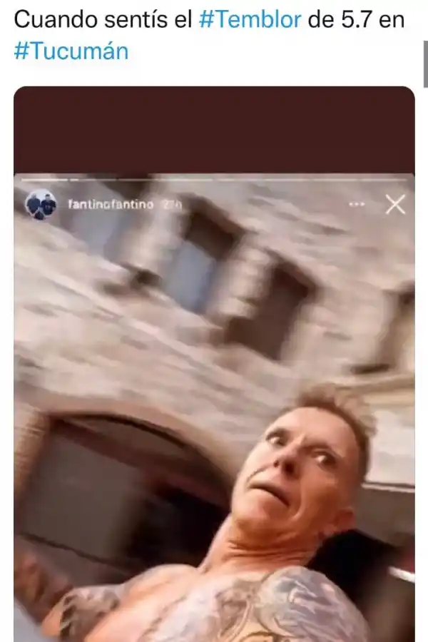 Tembló Tucumán y los memes se esparcieron rápidamente en las redes sociales