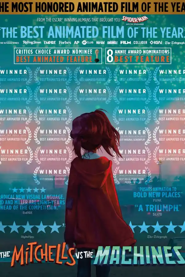 Los Mitchells vs. las Máquinas es la película animada más premiada de 2021
