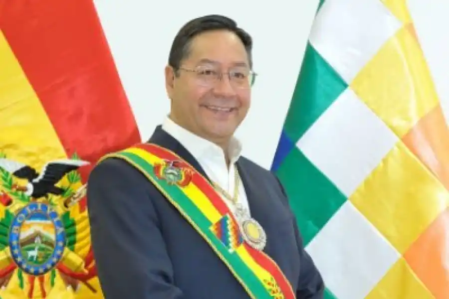  Luis Arce, presidente de Bolivia.