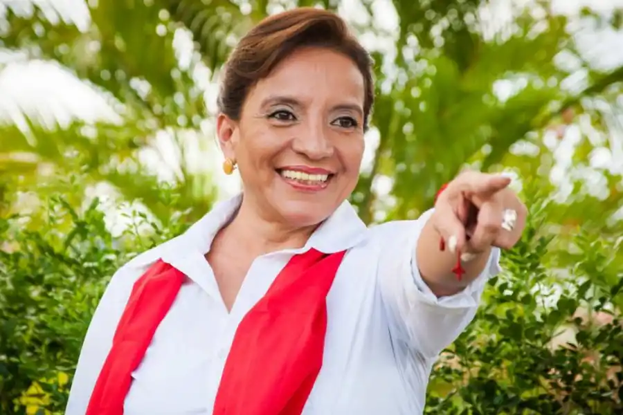  Xiomara Castro, presidente electa de Honduras.