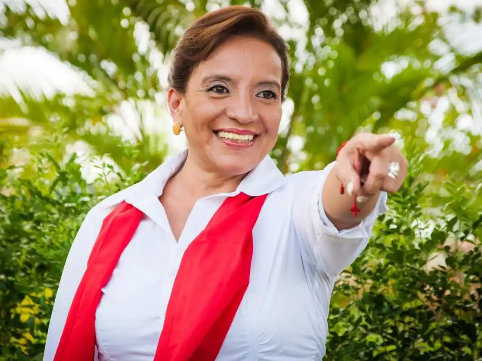  Xiomara Castro, presidente electa de Honduras.