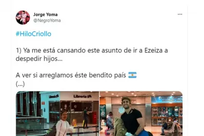 Yoma y un pedido por sus hijos