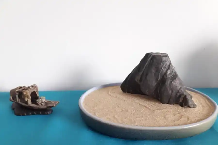 SILUETAS. Las piedras suiseki representan paisajes, animales u objetos de la naturaleza.