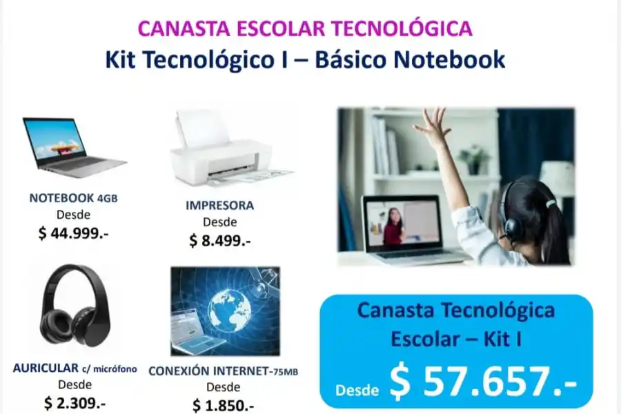 La canasta escolar anticipa un aumento del 82%