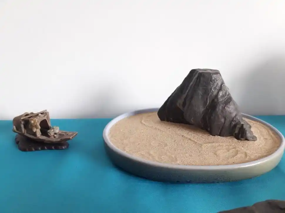 SILUETAS. Las piedras suiseki representan paisajes, animales u objetos de la naturaleza.