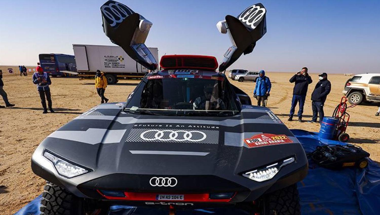 FUTURO. Peterhansel, máximo ganador del Dakar, ayudó a diseñar el Audi RS Q e-tron, una máquina con chances de ganar.