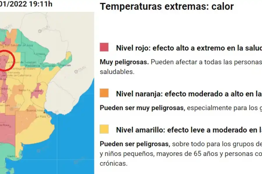 A tener mucho cuidado: Tucumán se encuentra en alerta roja por la ola de calor